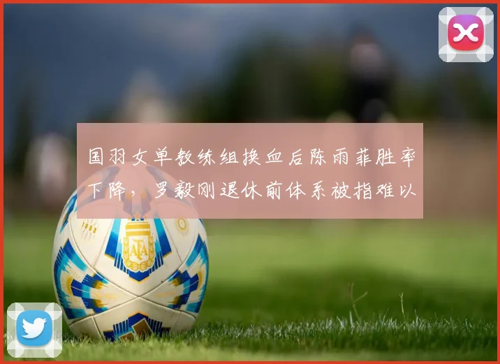 国羽女单教练组换血后陈雨菲胜率下降，罗毅刚退休前体系被指难以复制
