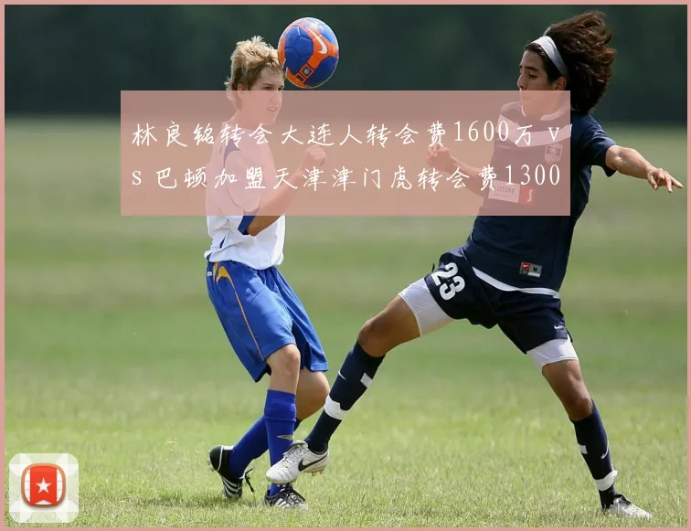 林良铭转会大连人转会费1600万 vs 巴顿加盟天津津门虎转会费1300万，本土边锋溢价率引争议